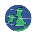 The latitude of your system, in degrees from North. Note that only locations within the bounding box of the UK can be used.